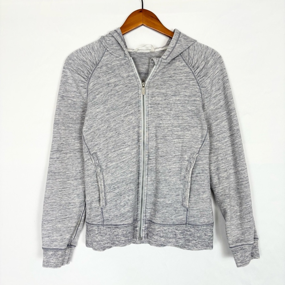 Lululemon Cool & Collected Jacket Heathered‎ Space Dyed Nimbus Size 6